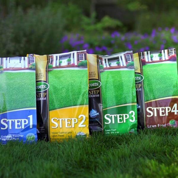 Scotts 4 Step Lawn Care Fertilizer Program Thomas Landscaping